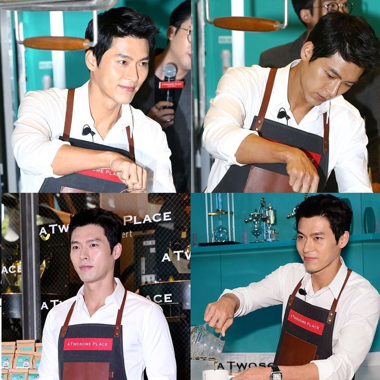 Drama Korea Crash Landing on You telah berakhir. Lesung pipi milik Hyun Bin pastinya akan dirindukan, berikut ini fotonya yang bikin kangen.
