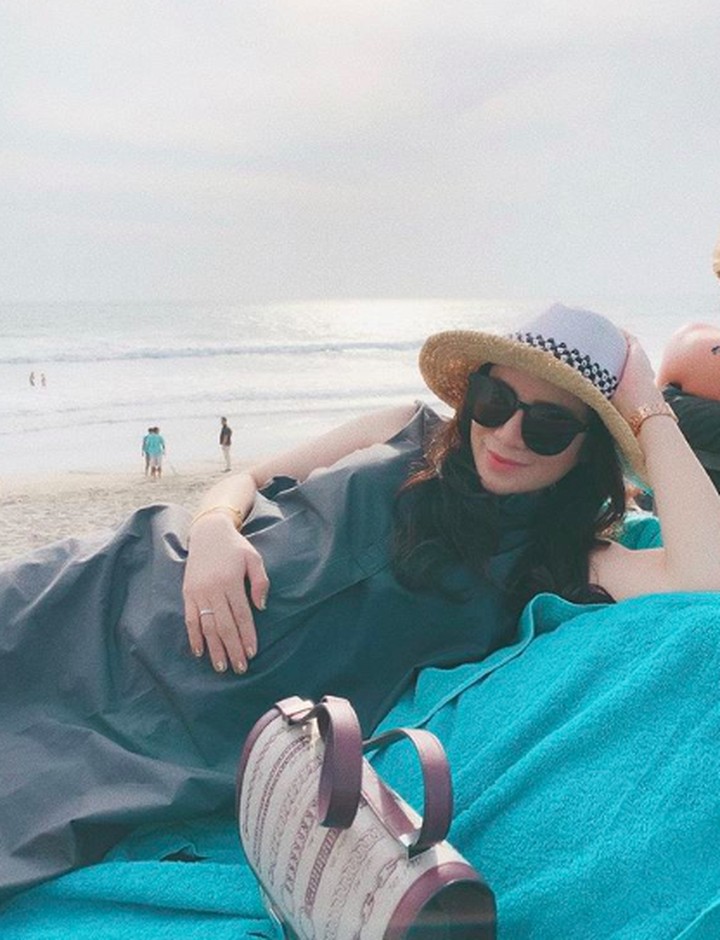 Hamil 7 Bulan, Momo 'Geisha' Makin Cantik dan Glowing - 3