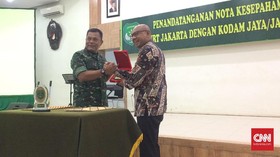 MRT Jakarta Gandeng Kodam Jaya Amankan 13 Stasiun