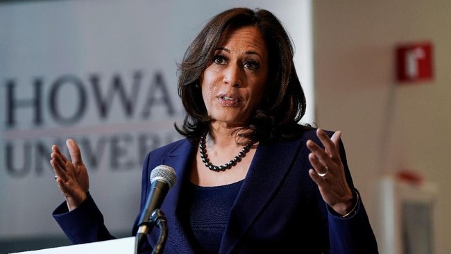 Senator Partai Demokrat Kamala Harris mengumumkan ambisi jadi presiden perempuan keturunan Afrika pertama AS dengan mencalonkan diri dalam pilpres 2020.