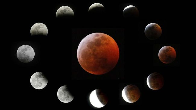 Fenomena gerhana bulan total atau Super Blood Moon bisa disaksikan di Indonesia pada tanggal 26 Mei 2021.
