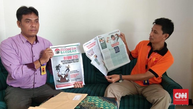 Bawaslu Jateng meminta penilaian terkait artikel yang dimuat di Tabloid Indonesia Barokah apakah tergolong opini, fitnah, hoaks atau ujaran kebencian.