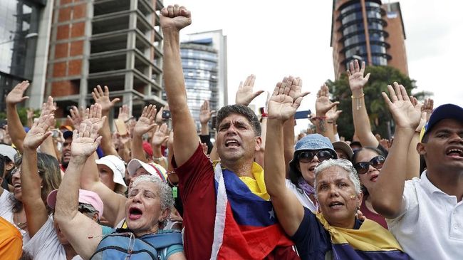 'Kudeta' Venezuela, Kisruh Pemilu Berujung Perebutan Takhta