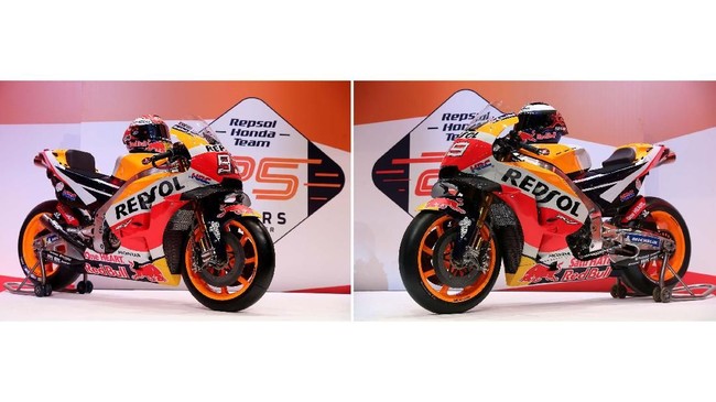 FOTO: Marquez-Lorenzo Resmi Diperkenalkan untuk MotoGP 2019