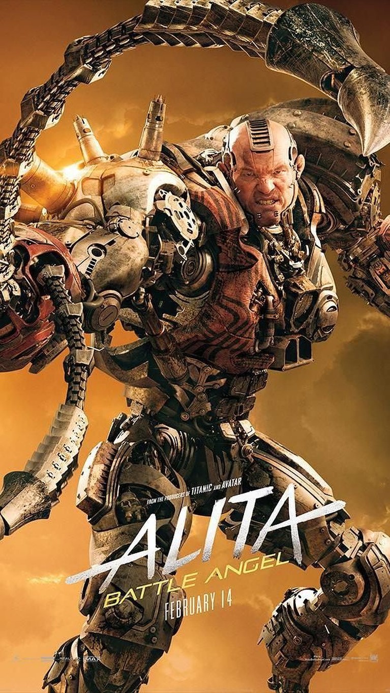 Tayang Februari, Intip Karakter dari 'Alita: Battle Angel' Diangkat dari manga Yukito Kishiro, Alita: Battle Angel akan tayang pada pertengahan Februari. Sebelum nonton, intip yuk para karakter film bergenre aksi itu.