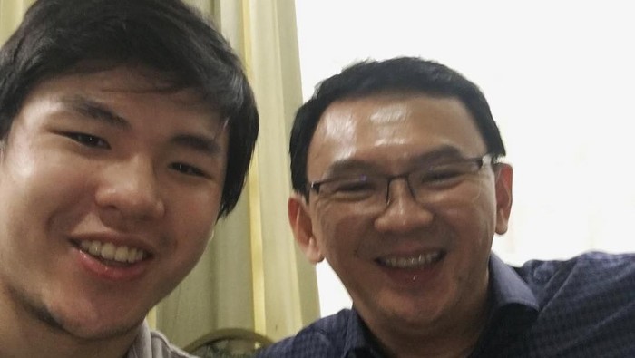 Nicholas Sean dan Ahok / BTP