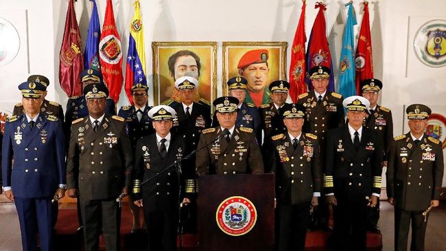 Militer Venezuela Tegaskan Setia pada Nicolas Maduro