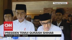 Ditemani Iriana, Presiden Jokowi Temui Quraish Shihab