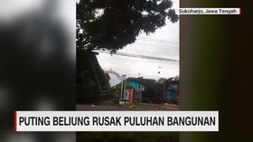 Puting Beliung Terjang Kota Jombang