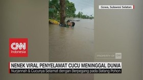 Nenek Viral Penyelamat Cucu Meninggal Dunia