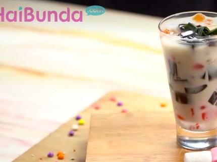 Resep Cincau Gula Merah Susu, Minuman Segar di Akhir Pekan