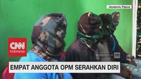 Empat Anggota OPM Menyerahkan Diri