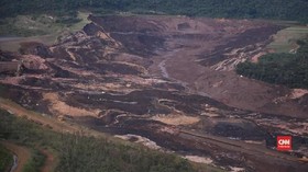VIDEO: Bendungan Bijih Besi di Brasil Jebol, 150 Orang Hilang