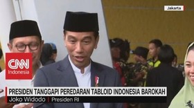 Presiden Jokowi Tanggapi Tabloid 