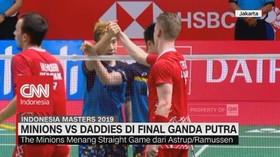 Minions vs Daddies di Final Ganda Putra