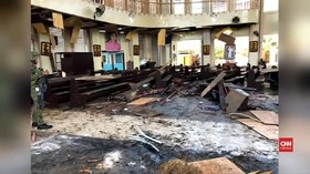 VIDEO: Filipina Bersumpah Hancurkan Dalang Bom Gereja