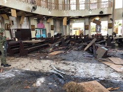 Dua Terduga Teroris di Makassar Terlibat Bom Gereja Filipina