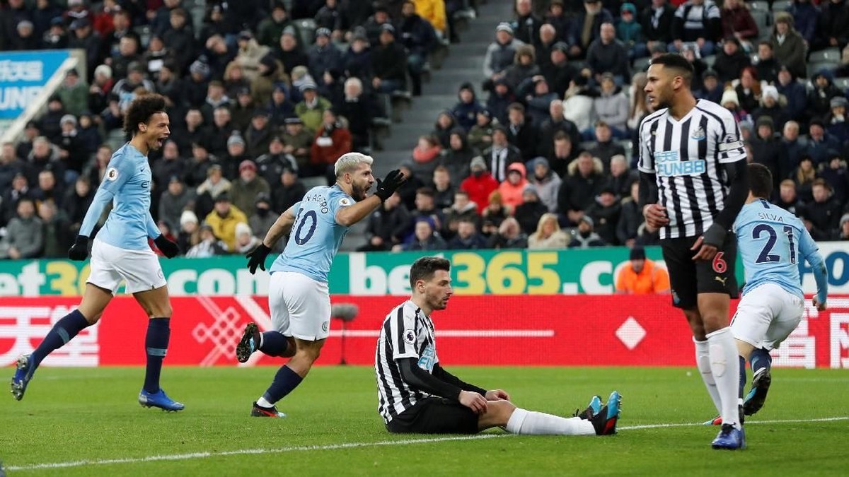 FOTO: Manchester City Bertekuk Lutut di Hadapan Newcastle