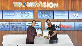 Kolaborasi Transvision dan RedDoorz untuk Layanan Premium