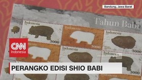 Perangko Edisi Shio Babi
