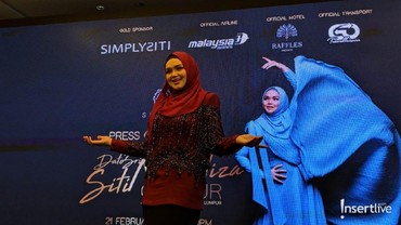 Gelar Konser di Indonesia, Siti Nurhaliza Akan Menari