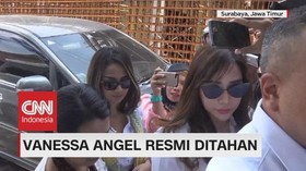 Vanessa Angel Resmi Ditahan