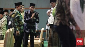 Hadiri Harlah NU, Jokowi Dorong UU Pesantren Segera Terbentuk