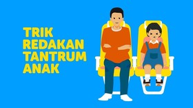 INFOGRAFIS: Trik Redakan Tantrum Anak dalam Perjalanan Wisata