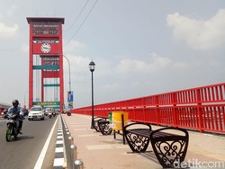 Nataru di Palembang: Kapasitas Gereja 75%, Jembatan Ampera Ditutup