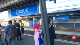 VIDEO: Stasiun Cisauk Tangerang Selatan Resmi Beroperasi