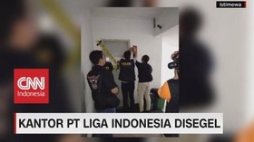 Kantor PT. Liga Indonesia Disegel!