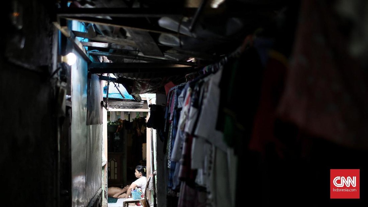 FOTO: Kampung Kumuh di Jantung Ibu Kota