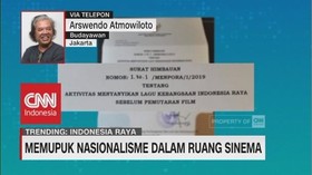 Nyanyi Lagu Indonesia Raya di Bioskop, Arswendo: Tidak Pas