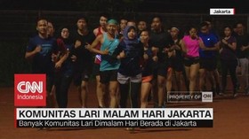 Komunitas Lari Malam Hari Jakarta