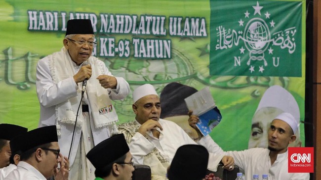 Cawapres Ma'ruf Amin berharap ada Menteri Pendidikan Pesantren, yang dimungkinkan karena ada RUU Pesantren dan Pendidikan Keagamaan, jika menang Pilpres 2019.