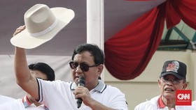 Gema Takbir Iringi Perjalanan Prabowo ke Lokasi Debat