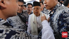 img-title Jelang Debat Cawapres, Ma'ruf Amin Disebut Paham Data BPJS