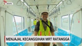 Menjajal Kecanggihan MRT Ratangga