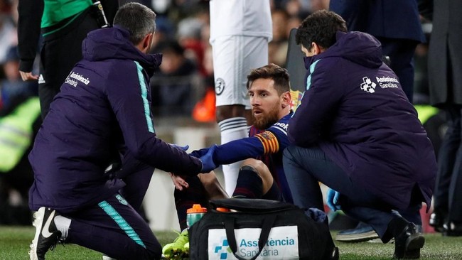Pelatih Barcelona, Ernesto Valverde berharap Lionel Messi tidak mengalami cedera parah sehingga bisa bermain menghadapi Real Madrid.
