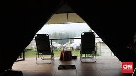 Glamping di Taman Surga Bandung