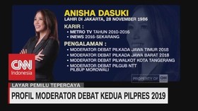 Profil Moderator Debat Kedua Pilpres 2019