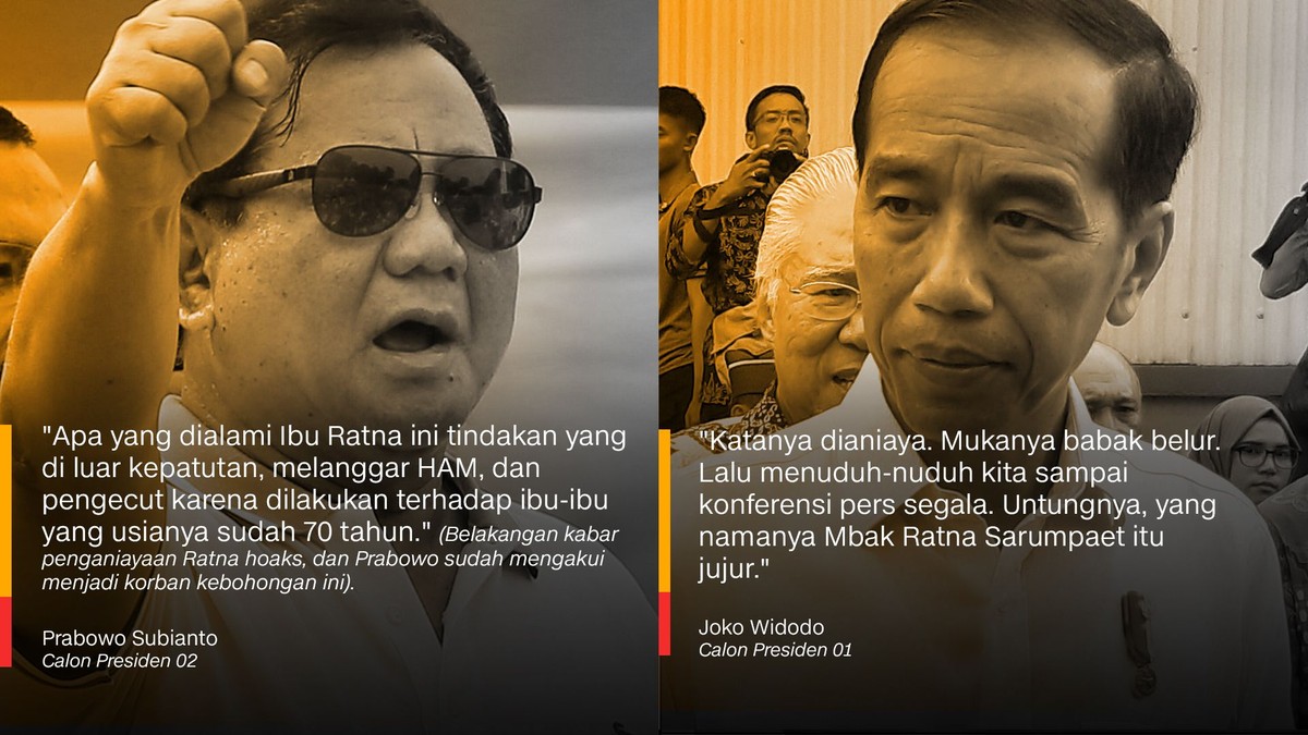 'Jual Beli' Serangan Prabowo Versus Jokowi