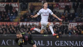 Cetak Dua Gol, Piatek Bintang Kemenangan Milan vs Atalanta