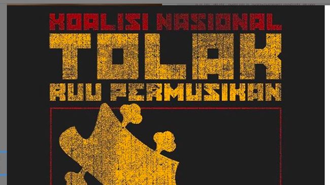 Sejumlah musisi yang menamakan diri Koalisi Nasional Tolak Rancangan Undang-Undang Permusikan akan merilis album kompilasi.