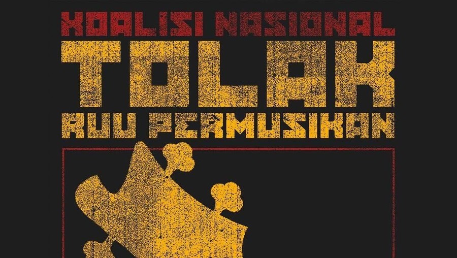 Ramai-ramai musisi tanah air tolak RUU permusikan dan membentuk Koalisi Nasional Tolak RUU Permusikan.
