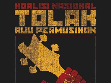 267 Musisi Tanah Air Kompak Tolak RUU Permusikan