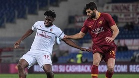 AS Roma vs AC Milan Berakhir Imbang