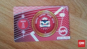 KCI Luncurkan Kartu Multi Trip Edisi Khusus Imlek