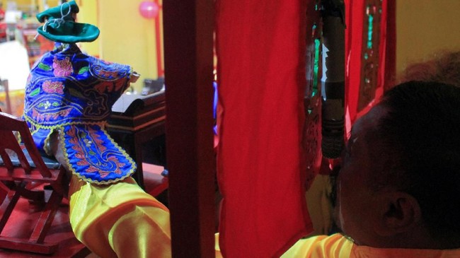 FOTO: Pentas Wayang Potehi Menembus Batas Zaman