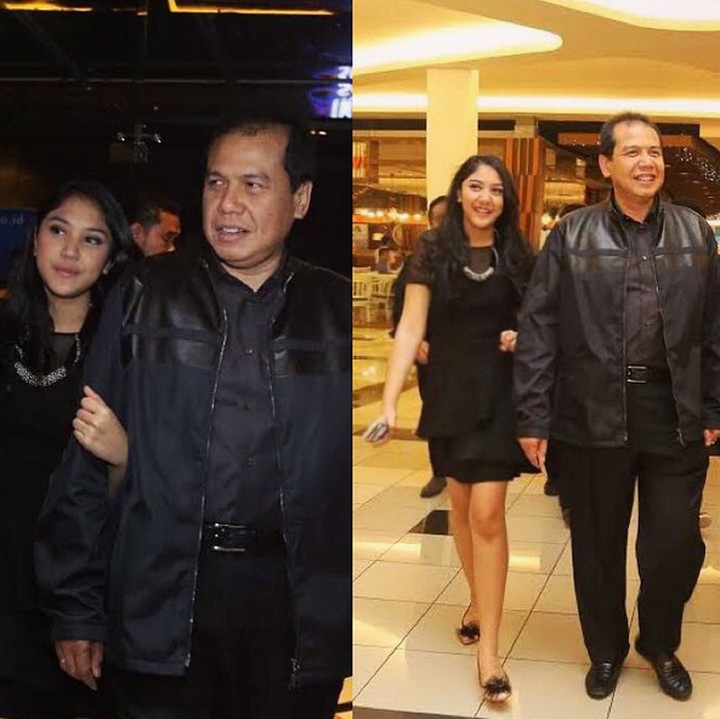Wah, Putri Tanjung memang guardian angelnya sang ayah ya. (Foto: Instagram @putri_tanjung)